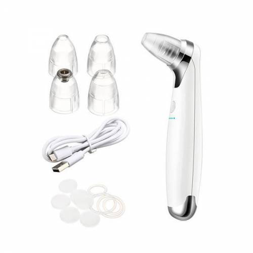 Aparat Indepartare Puncte Negre Blackhead Remover - Aparat Multifunctional Facial Pore Cleaner Peeling - Anti Acnee - Alb