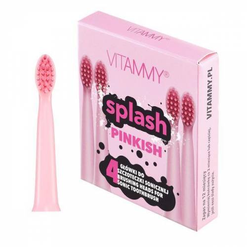 Set 4 rezerve periuta de dinti Vitammy Splash TH1811-4 Pinkish - Roz