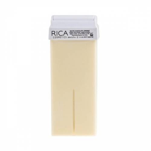 Rezerva Ceara Epilatoare Liposolubila cu Ciocolata Alba pentru Piele Uscata - RICA White Chocolate Liposoluble Wax Refill for Dry Skin - 100ml