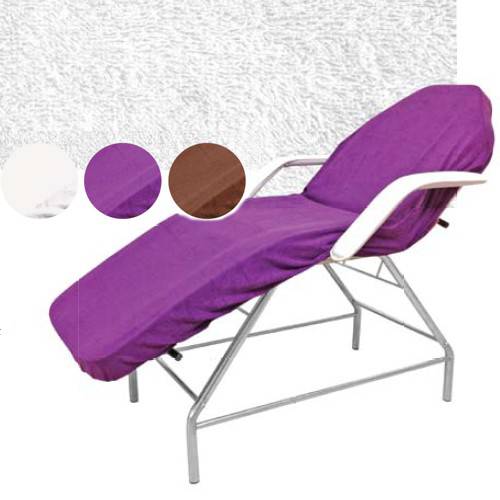 Cearceaf mov din bumbac - Beautyfor Couch Cover - purple - 100 x 215cm