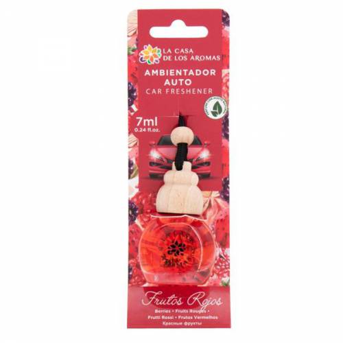 Odorizant Auto Sticluta cu Parfum de Fructe Rosii Mikado - 7 ml