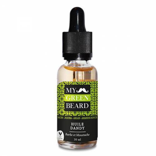 Ulei pentru barba si mustata - Dandy Beard Oil - My Green Beard 30ml