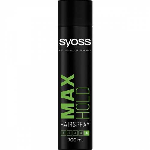 Spray Fixativ cu Fixare Foarte Puternica - Syoss Professional Performance Max Hold Hairspray - 300 ml