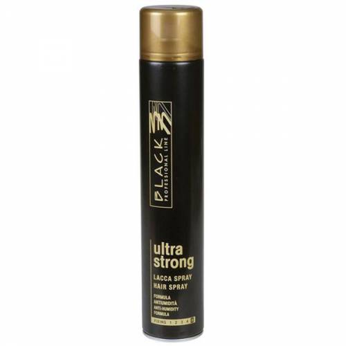 Spray Anti-Umiditate Putere 5 - Black Professional Line Ultra Strong Anti-Humidity Hairspray - 500ml
