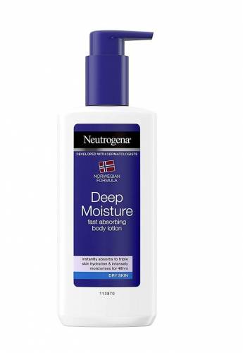 Neutrogena deep moisture body lotion dry skin
