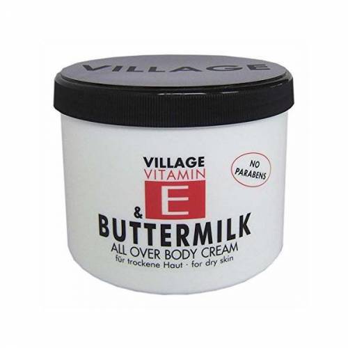 Crema de corp cu Vitamina E Buttermilk Special - Village Cosmetics - 500 ml