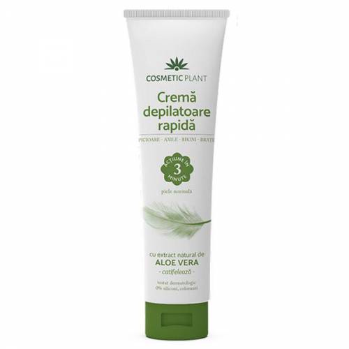 Crema Depilatoare Rapida cu Aloe Vera Cosmetic Plant - 150 ml