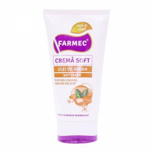 Crema Soft cu Ulei de Argan - Farmec Soft Cream - 150ml