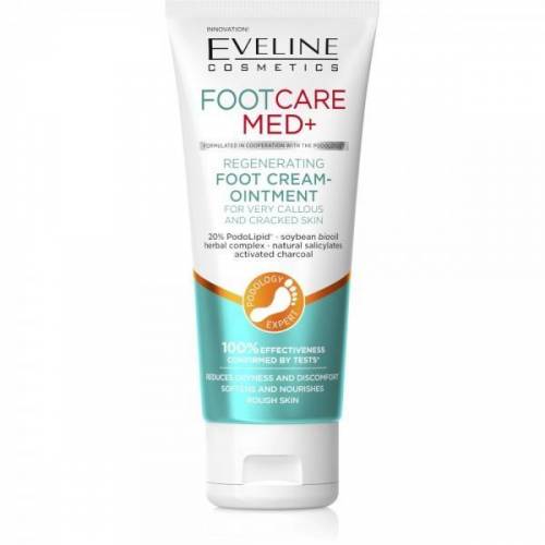 Crema unguent pentru picioare - Eveline Cosmetics - Food Care Med+ - 100 ml