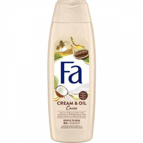 Gel de Dus Cream & Oil Cacao Fa - 750 ml