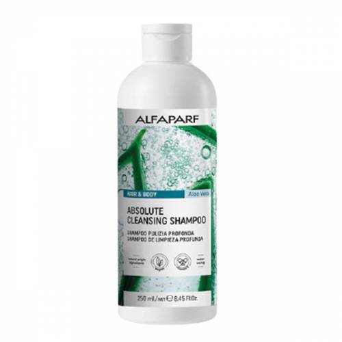 Sampon pentru par si corp - Alfaparf Milano Absolute Cleansing Shampoo Hair & Body - 250 ml