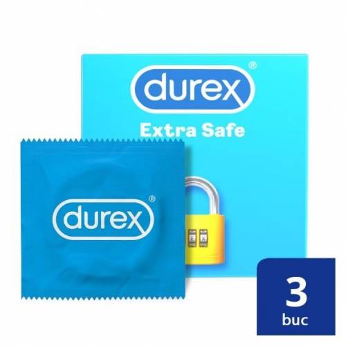 Durex extra safe set 3 prezervative