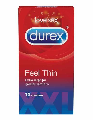 Durex feel thin prezervative set 10 bucati