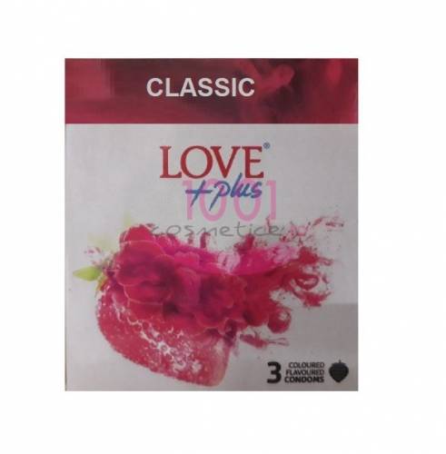 Love +plus classic prezervative set 3 bucati