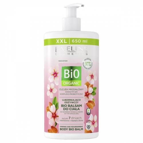 Balsam bio pentru corp - Eveline Cosmetics - cu ulei de migdale - 650 ml