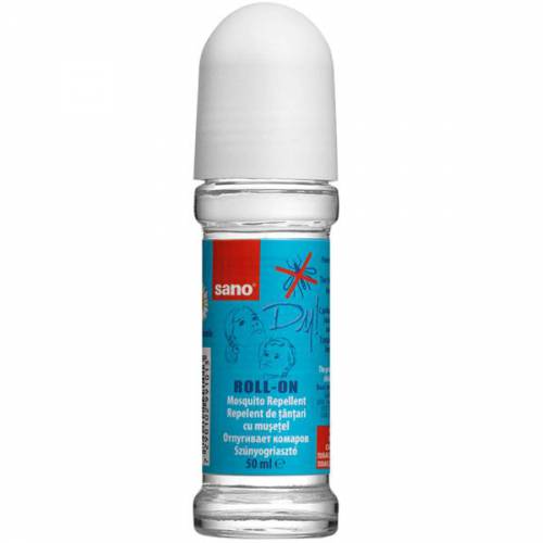 Roll-on Impotriva Tantarilor cu Extract de Musetel - Sano Dy Roll-on Mosquito Repellent Chamomile - 50 ml