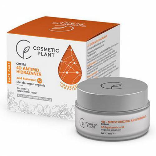 Crema Antirid Hidratanta Face Care 4D Cosmetic Plant - 50 ml