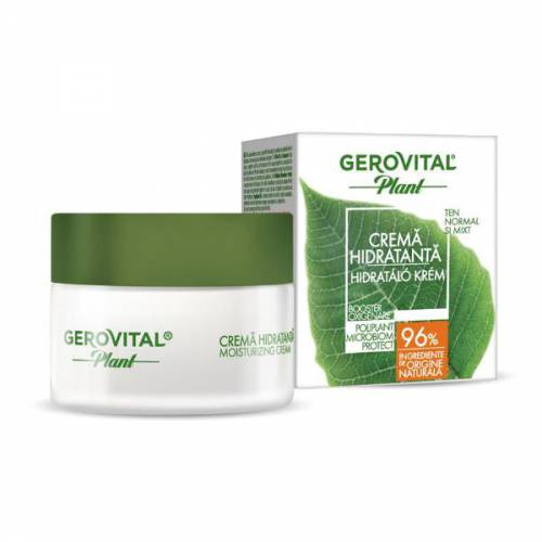 Crema Hidratanta - Gerovital Plant Microbiom Protect Moisturizing Cream - 50ml