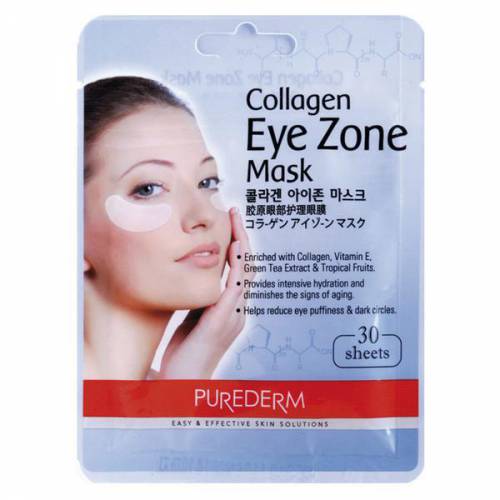 Masca anti-rid si anti-cearcane cu colagen Collagen Eye Zone Mask Camco - 30 benzi