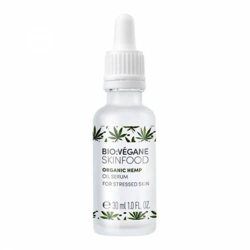 Ser facial cu ulei de canepa bio (ten tern - stresat) Bio Vegane 30 ml