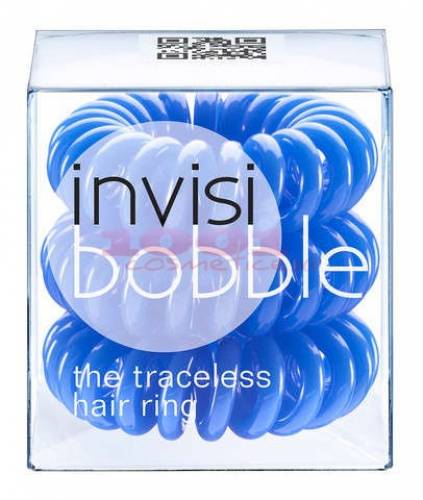 Invisibobble traceless hair ring inel pentru par albastru