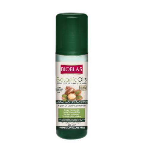 Balsam de par lichid cu ulei de argan Bioblas Botanic Oils - 200 ml