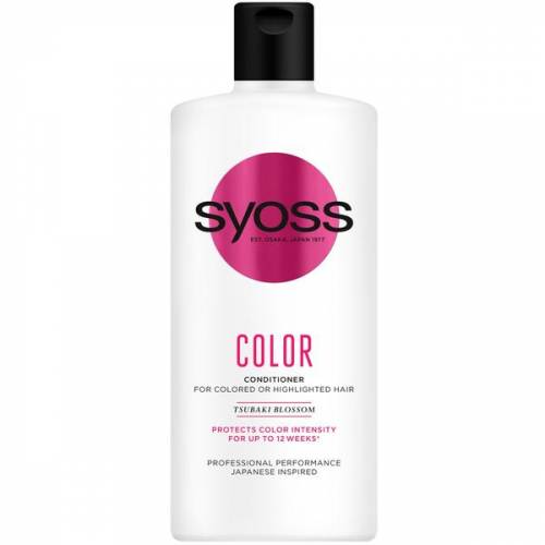 Balsam pentru Par Vopsit - Syoss Professional Performance Japanese Inspired Color Conditioner for Colored of Highlighted Hair - 440 ml