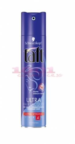 Taft fixativ ultra strong hair spray putere 4
