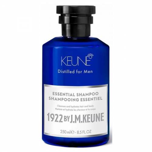 Sampon 2 in 1 pentru Toate Tipurile de Par - Keune Essential Shampoo Distilled for Men - 250 ml
