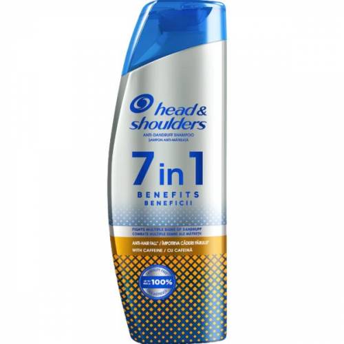 Sampon 7in 1 Antimatreata si Impotriva Caderii Parului - Head&Shoulders Anti-Dandruff Shampoo 7in 1 Benefits Anti-hair Fail - 270 ml