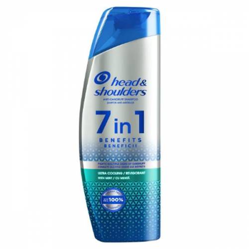Sampon 7in 1 Antimatreata Ultra Revigorant - Head&Shoulders Anti-Dandruff Shampoo 7in 1 Benefits Ultra Cooling - 270 ml