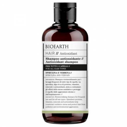 Sampon Antioxidant cu Spirulina Bioearth - 250 ml