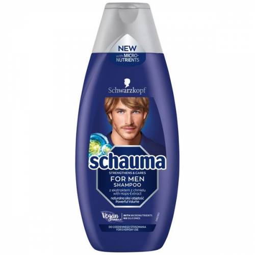 Sampon pentru Barbati - Schwarzkopf Schauma For Men Shampoo for Everyday Use - 400 ml