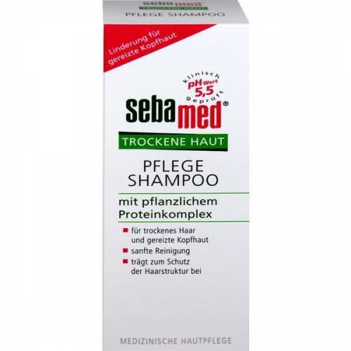 Sampon cu complex de proteine pentru scalp uscat cu pH 55 - Sebamed - 200ml