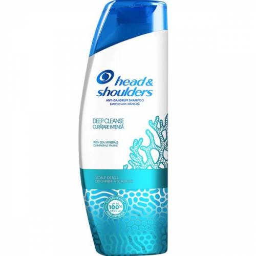 Sampon pentru Curatare Intensa Antimatreata si Detoxifierea Scalpului - Head&Shoulders Anti-dandruff Shampoo Deep Cleanse Scalp Detox - 300 ml