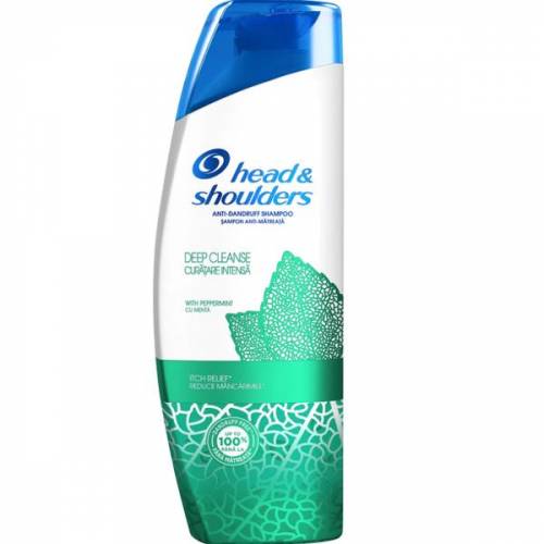 Sampon pentru Curatare Intensa Antimatreata si Reducerea Mancarimilor - Head&Shoulders Anti-dandruff Shampoo Deep Cleanse Itch Relief - 300 ml