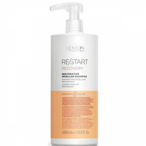 Sampon Micelar Regenerant - Revlon Professional Re/Start Recovery Restorative Micellar Shampoo - 1000 ml