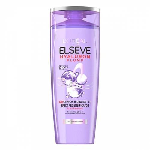 Sampon pentru par - L&rsquo;Or&eacute;al Paris - Elseve - Hyaluron Plump - 400 ml