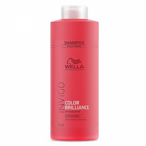 Sampon pentru Par Vopsit - Fin sau Normal - Wella Professionals Invigo Color Brilliance Color Protection Shampoo Fine/Normal Hair - 1000ml