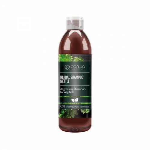 Sampon pentru parul gras cu urzica Herbal Barwa Cosmetics - 250 ml