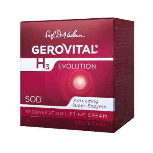 Gerovital h3 evolution crema lift regeneranta de noapte