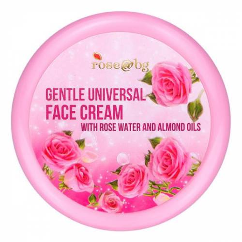 Crema de Fata Universala cu Migdale si Apa de Trandafiri Gentle Universal Face Cream - 150ml