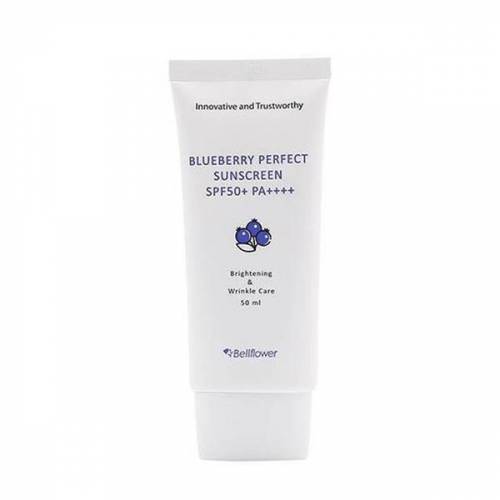 Crema de protectie solara Bellflower Blueberry Sunscreen SPF 50 + - 50 ml