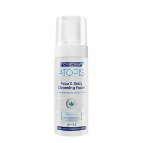 Spuma de curatare Novaclear Atopis pentru piele sensibila si atopica - 150 ml