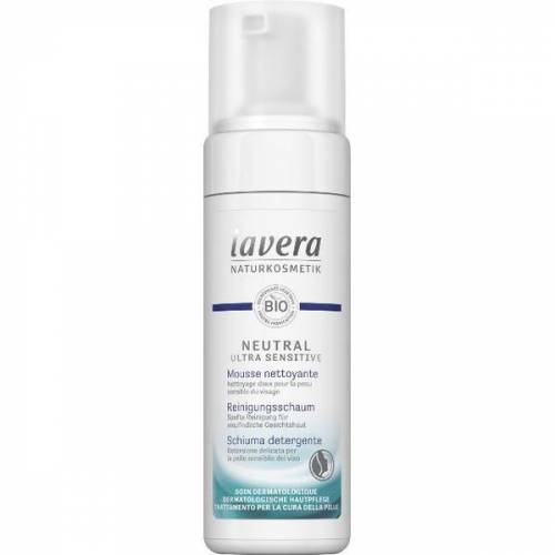 Spuma de curatare pentru ten sensibil alergic intolerant Neutral - Lavera - 150 ml