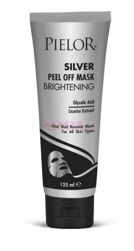 Pielor silver peel off mask brightening masca exfolianta cu acid glicolic