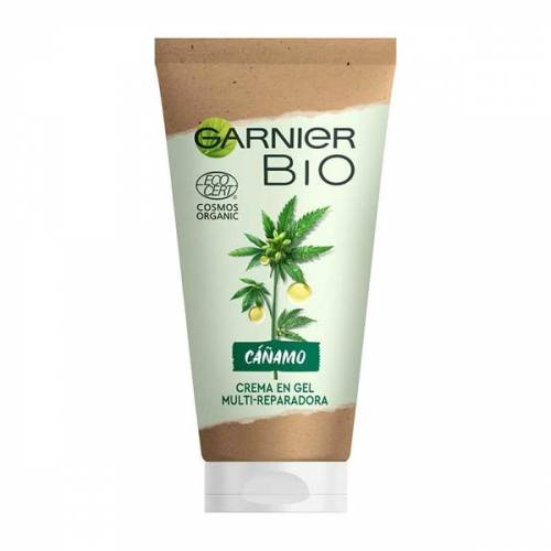Crema-Gel Faciala Reparatoare - Garnier Bio Crema en Gel Multi-Reparadora Canamo - 50 ml