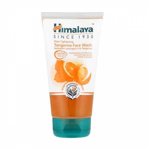 Gel cu Extract de Mandarine pentru Curatarea Fetei - Himalaya Tangerine Face Wash - 150 ml