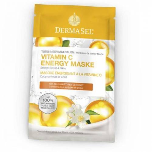 Masca fata vitamina C energizanta - Dermasel - 12 ml