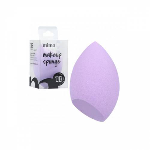 Burete pentru Machiaj Mov Oblic - Mimo Makeup Sponge Olive Oblique Purple 38 x 65 mm - 1 buc